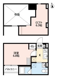 ジュモー平野の物件間取画像